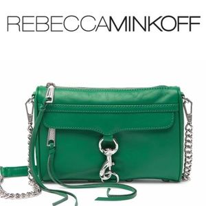 Portefeuille En Jean Rebecca Minkoff - Couleur Pamplemousse Glacé - Avec Chaîne - Neuf Avec étiquettes